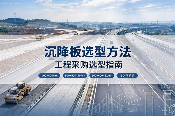 召陵沉降板选择方法