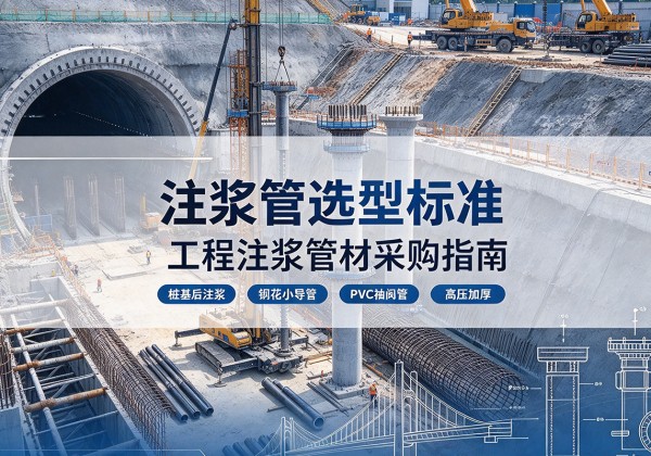 召陵注浆管选型标准